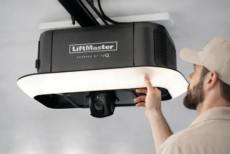New Garage Door Opener Installation in Bastrop