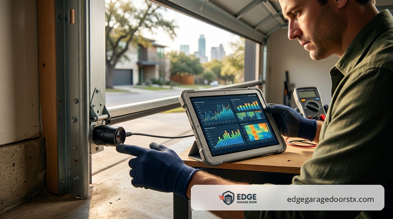 garage door safety sensor in Austin TX