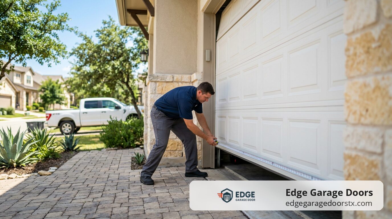 What Is the Standard Garage Door Width in Austin TX? - garage door width