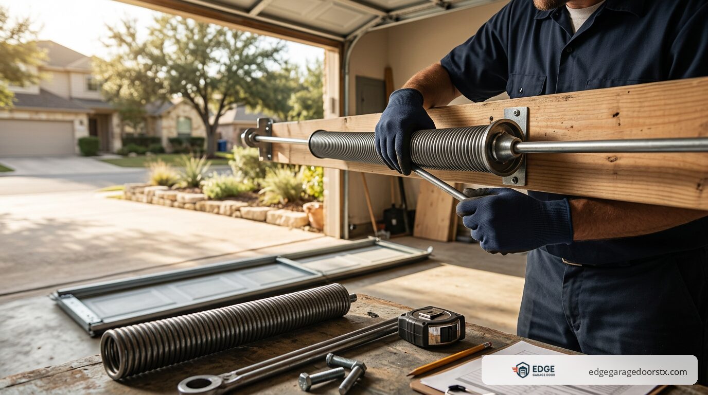 cost of new garage door in Austin TX