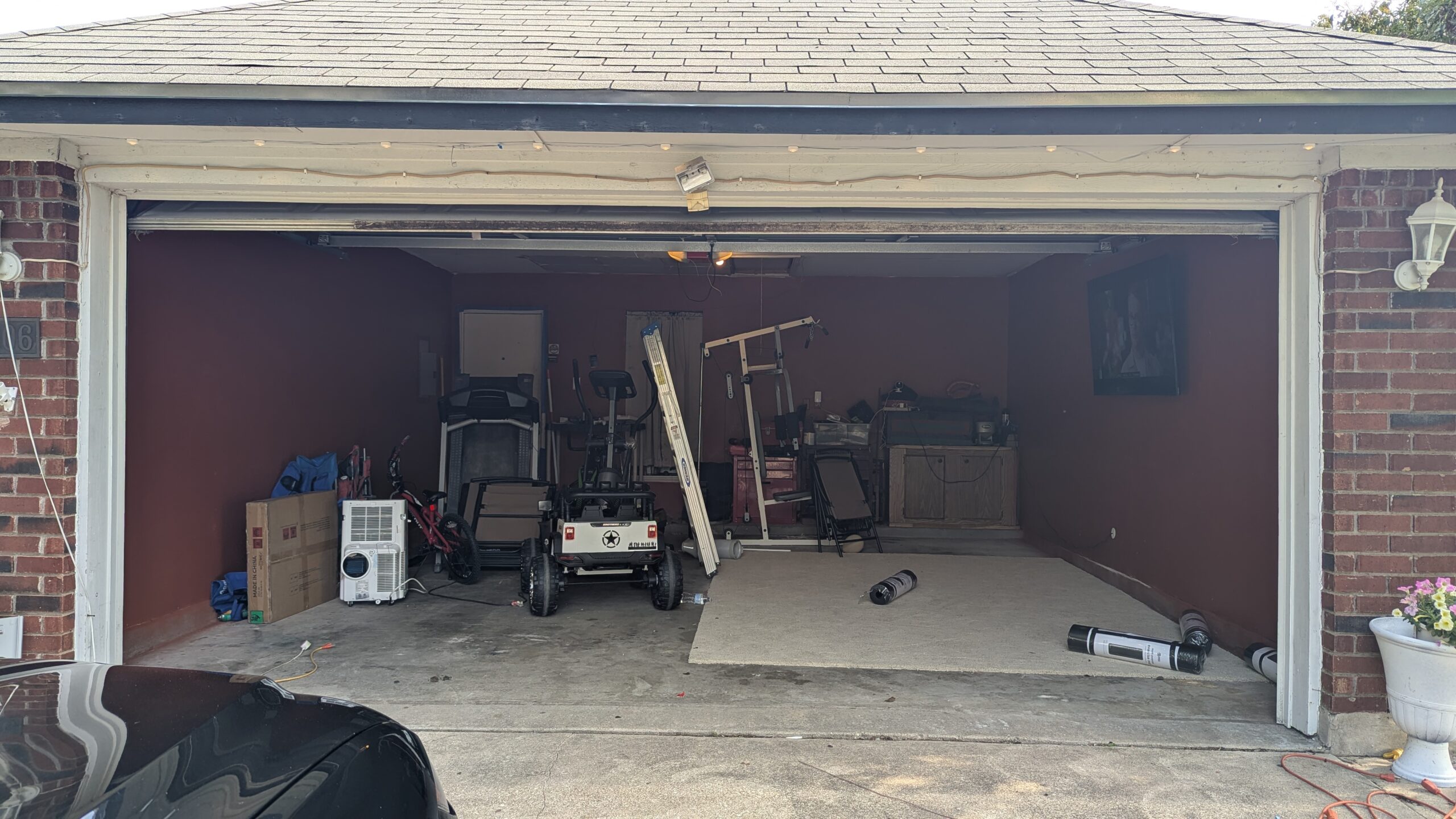 Epoxy floor coatings garage Austin
