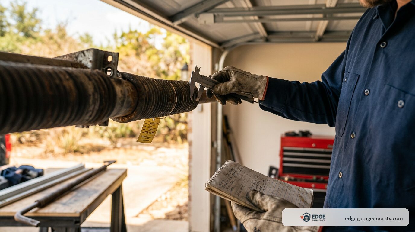 how long do garage door springs last in Austin TX