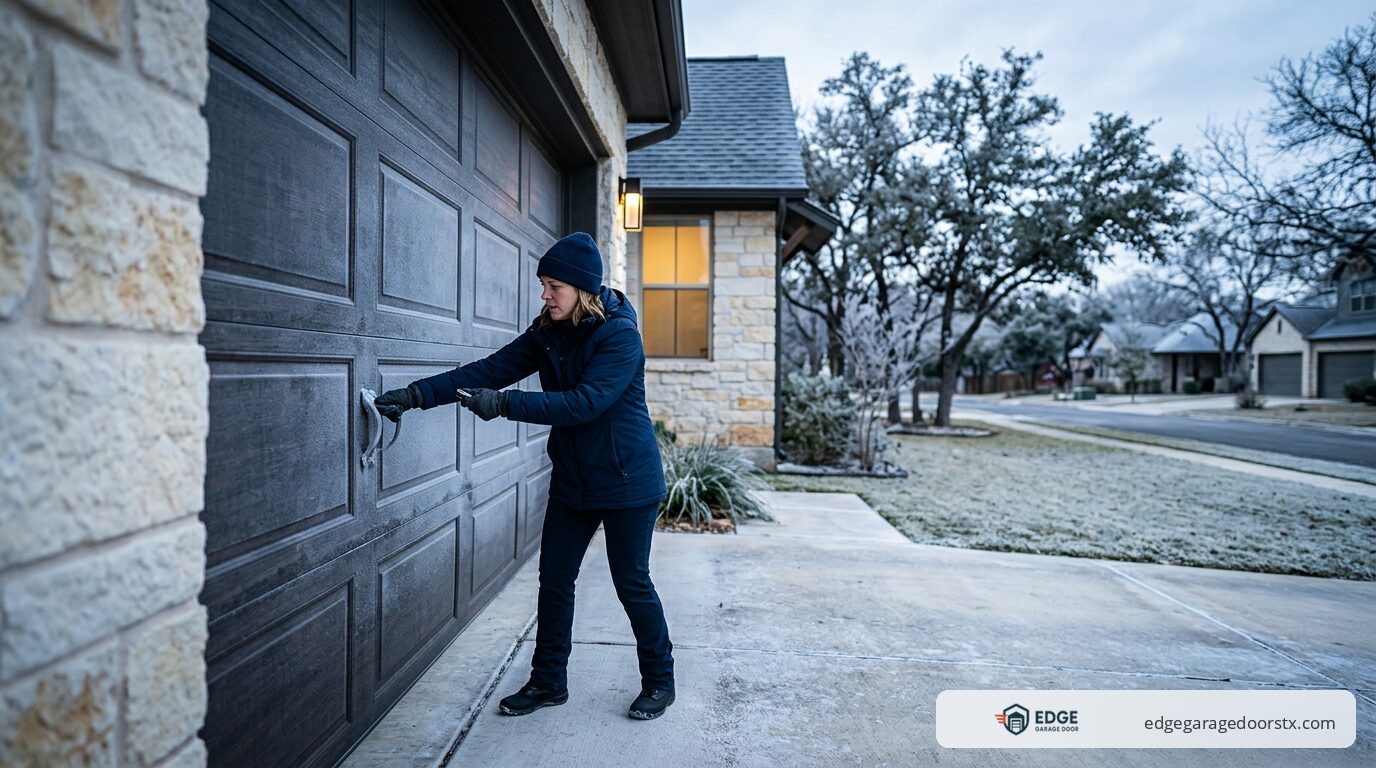 Garage Door Won't Open in Cold Weather in Austin TX: Complete Troubleshooting Guide - garage door won't open in cold weather