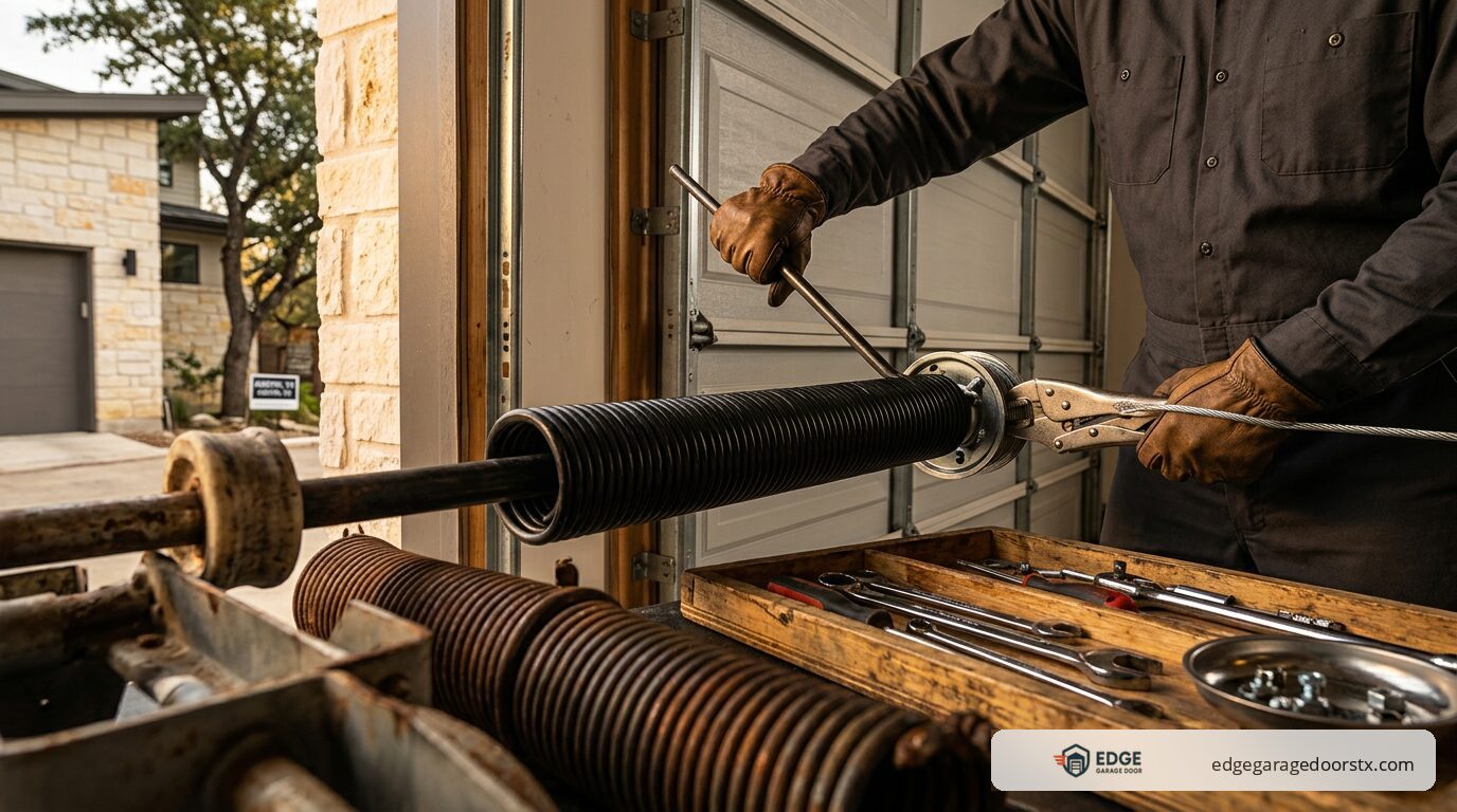 how much does garage door repair cost in Austin TX